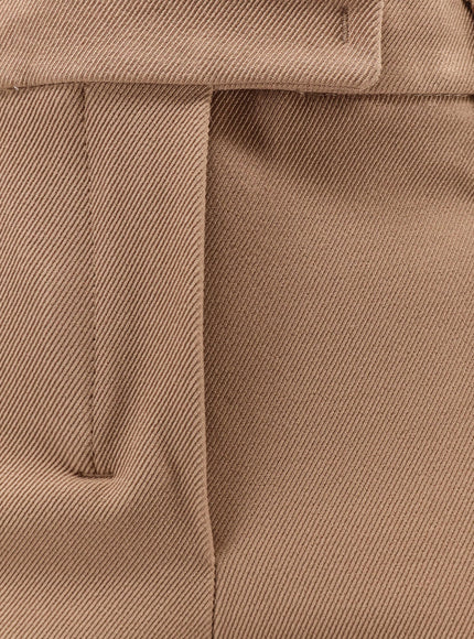 'S Max Mara Umanita Cotton Blend Trousers