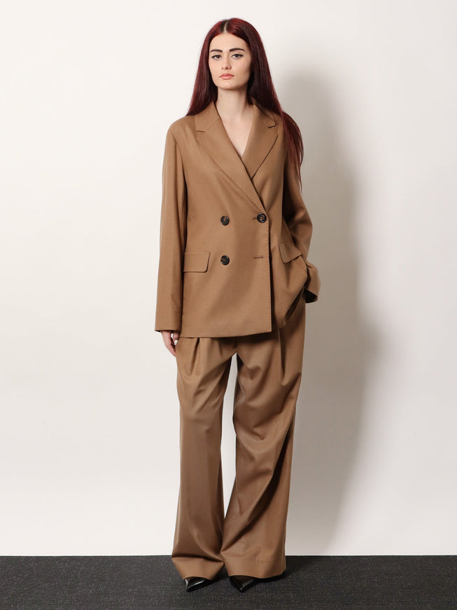 'S Max Mara Titty Virgin Wool Trousers