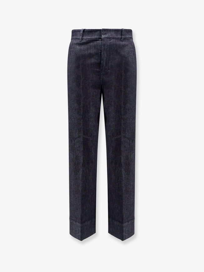 'S Max Mara Fresis Denim Trousers Blu Notte