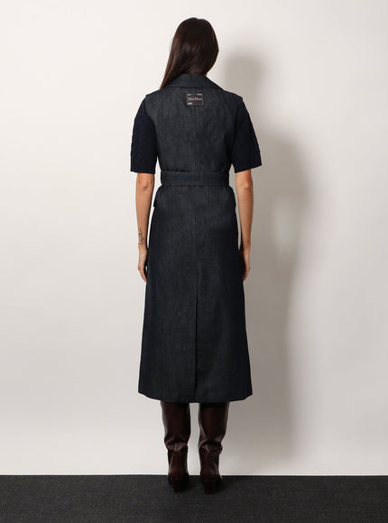 'S Max Mara Greta Midi Denim Dress