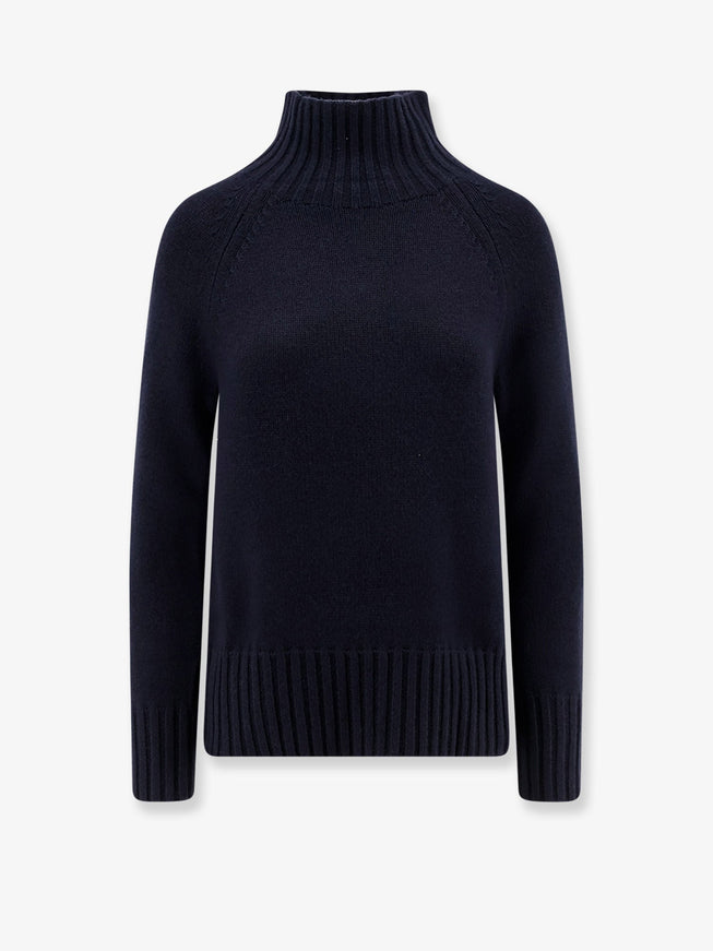 'S Max Mara Mantova Wool And Cashmere Turtleneck Sweater Avio