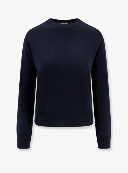 'S Max Mara Eco Wool Sweater Blu Marino