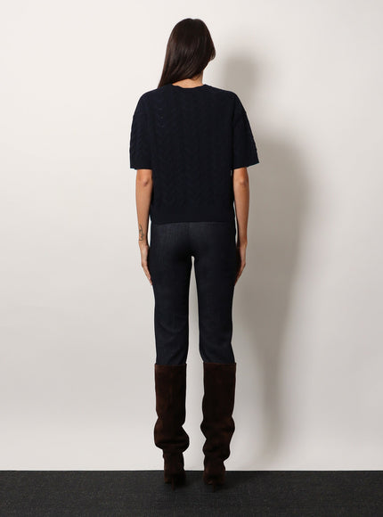 'S Max Mara Dominus Wool Sweater With Cable Knit
