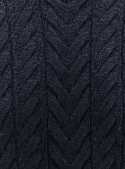 'S Max Mara Dominus Wool Sweater With Cable Knit