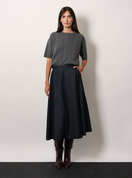 'S Max Mara Dominus Wool Sweater With Cable Knit
