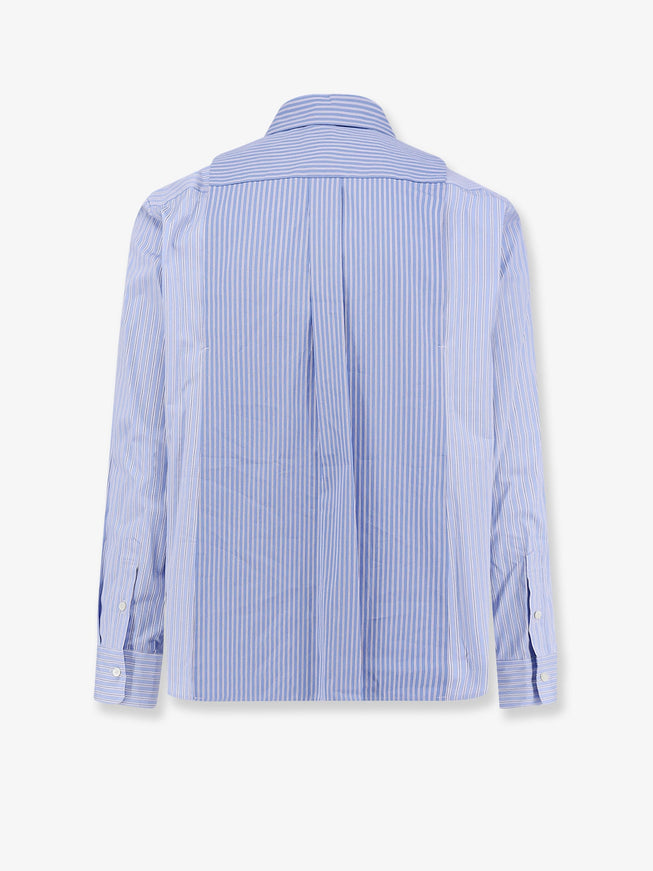 Sacai Striped Cotton Popeline Shirt
