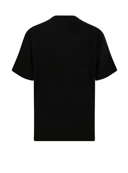 Sacai Cotton T-Shirt With Nylon Inserts