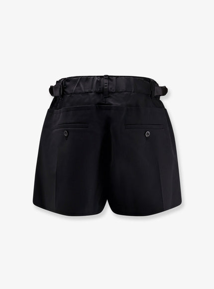Sacai Wool Blend Shorts
