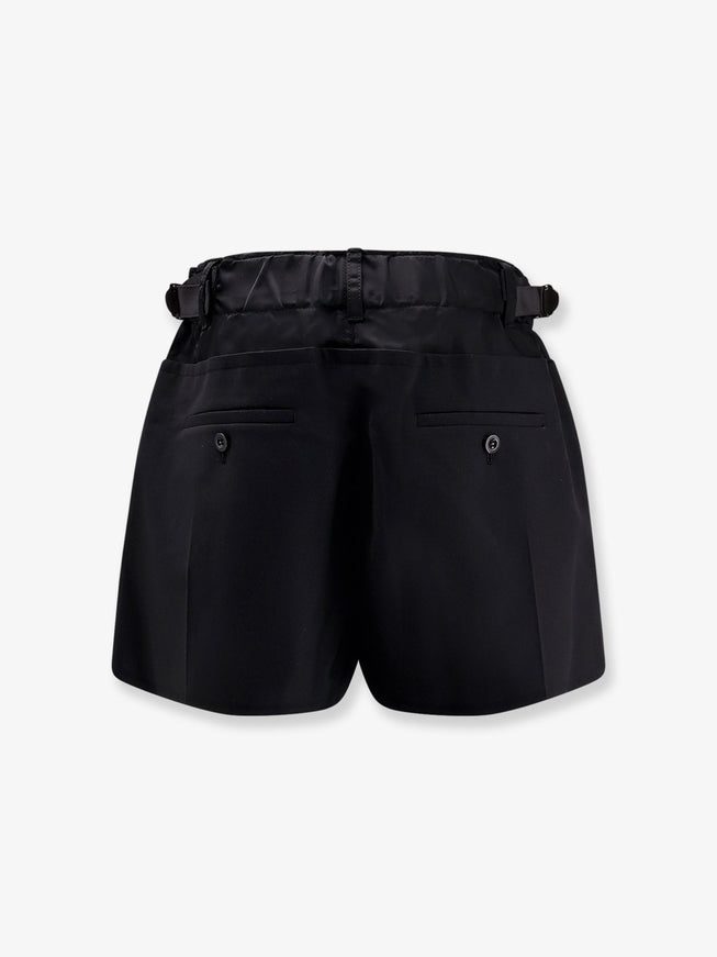 Sacai Wool Blend Shorts
