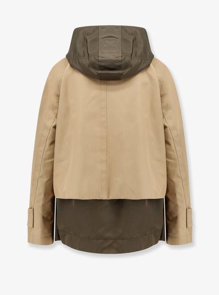 Sacai Cotton And Nylon Jacket