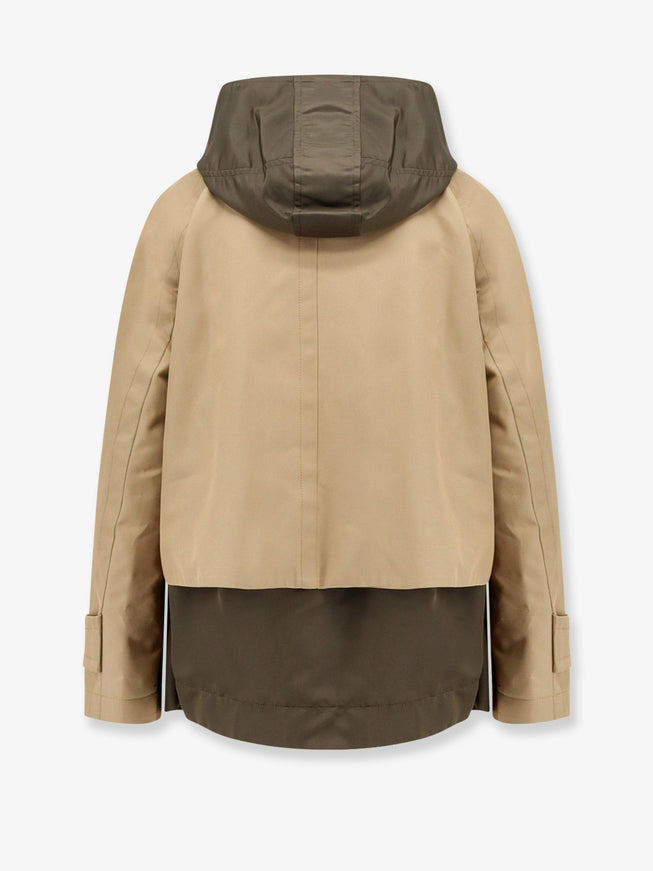 Sacai Cotton And Nylon Jacket