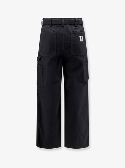 Sacai X Carhartt Wip Carhartt Wip Duck Cotton Trousers