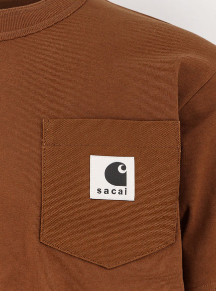 Sacai X Carhartt Wip Carhartt Wip Cotton Jersey L/S T-Shirt