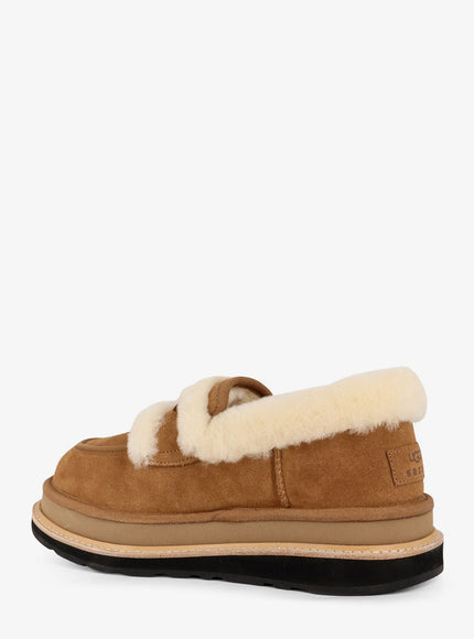 Sacai X Ugg Suede And Fur Ugg X Sacai Loafer