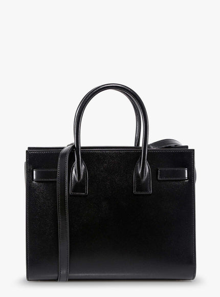 Saint Laurent Baby Sac De Jour Leather Handbag With Padlock
