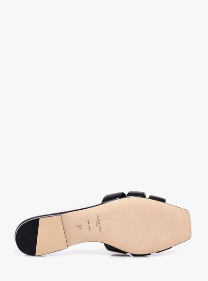 Saint Laurent Tribute 05 Leather Nu Pieds Flat Sandals