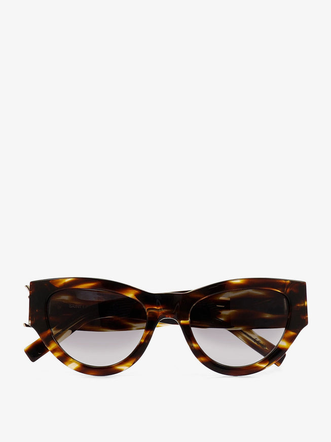 Saint Laurent Acetate Sunglasses Uni Havana Havan Gr Grey