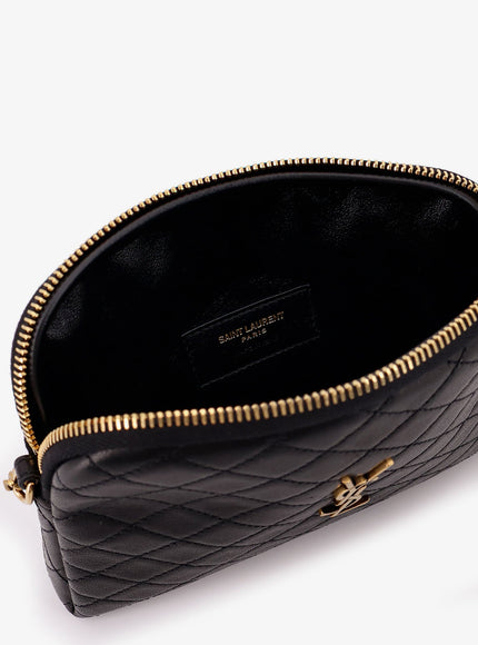 Saint Laurent Gaby Leather Shoulder Bag