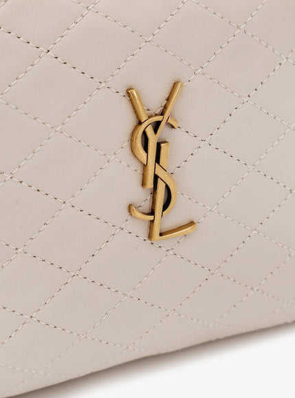Saint Laurent Gaby Leather Shoulder Bag