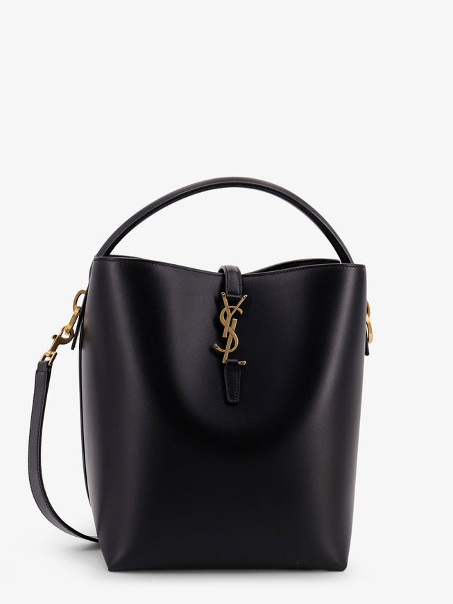 Saint Laurent Le 37 Leather Shoulder Bag Uni Nero