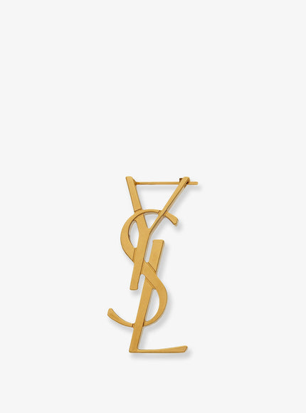 Saint Laurent Ysl Single Earring Uni Dore