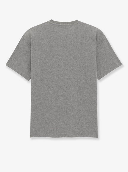 Saint Laurent Recycled Material T-Shirt With Cassandre Embroidery