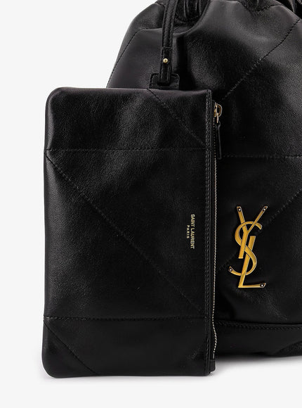 Saint Laurent Jamie Pochon Leather Shoulder Bag