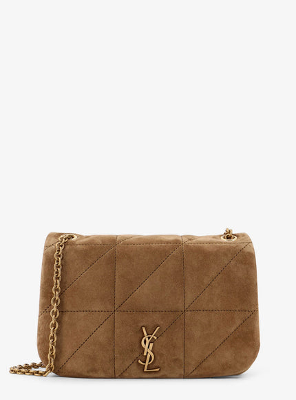 Saint Laurent Mini Jamie 4.3 Suede Shoulder Bag Mini Golden Leaf