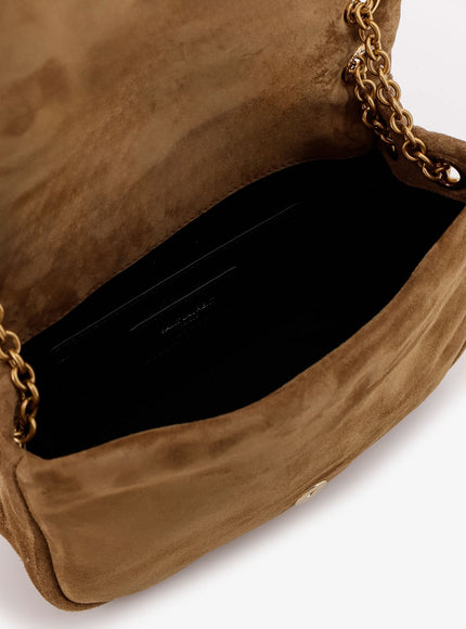 Saint Laurent Mini Jamie 4.3 Suede Shoulder Bag