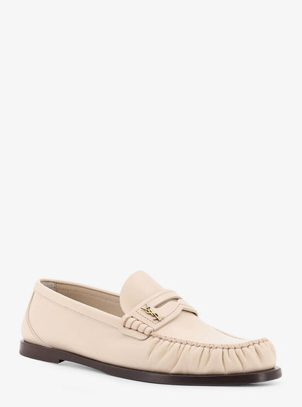Saint Laurent Laurent 05 Moc Leather Loafers
