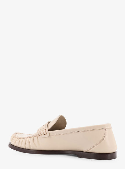 Saint Laurent Laurent 05 Moc Leather Loafers