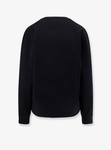 Saint Laurent Certified Cotton Sweatshirt With Cassandre Embroidery