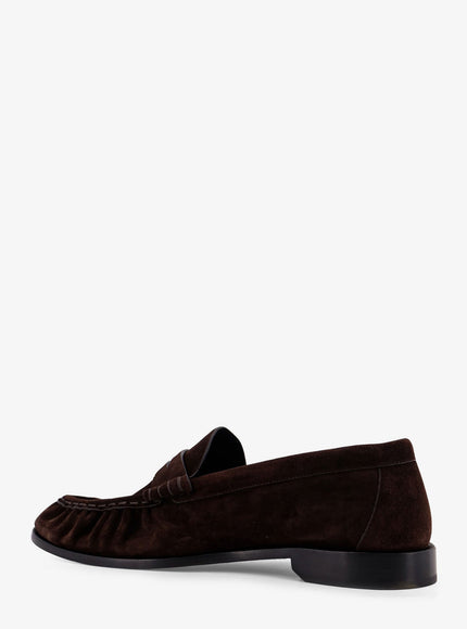 Saint Laurent Le Loafer 15 Moc Suede Loafers