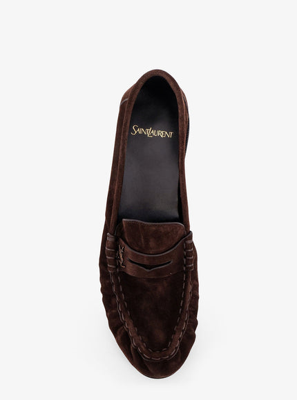 Saint Laurent Le Loafer 15 Moc Suede Loafers