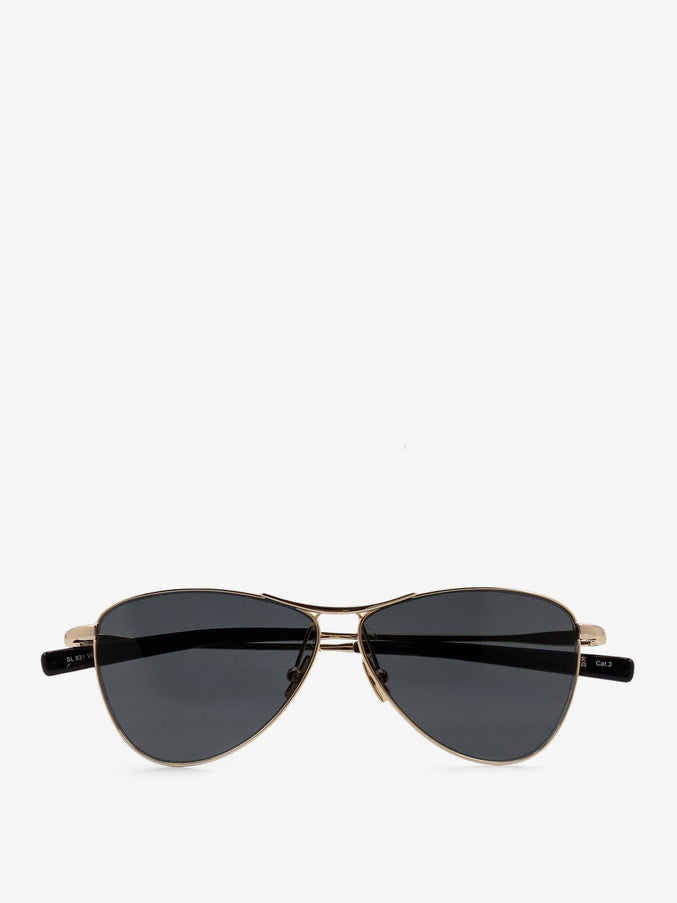 Saint Laurent Acetate Sunglasses Uni Gold Gold Black