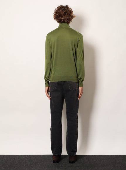 Saint Laurent Cashmere, Wool And Silk Turtleneck Sweater