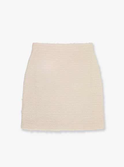 Self Portrait Bouclé Skirt