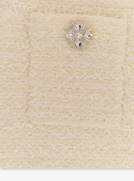 Self Portrait Bouclé Skirt