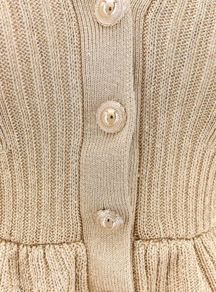 Self Portrait Lurex Short Dress