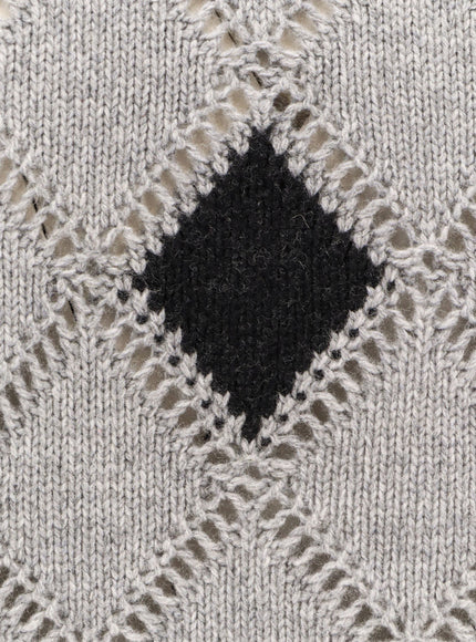 Semicouture Cashmere Blend Turtleneck Sweater