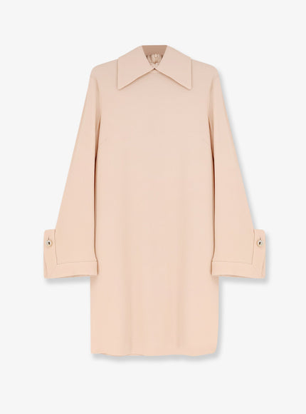 Semicouture Stretch Viscose Mini Dress Perla