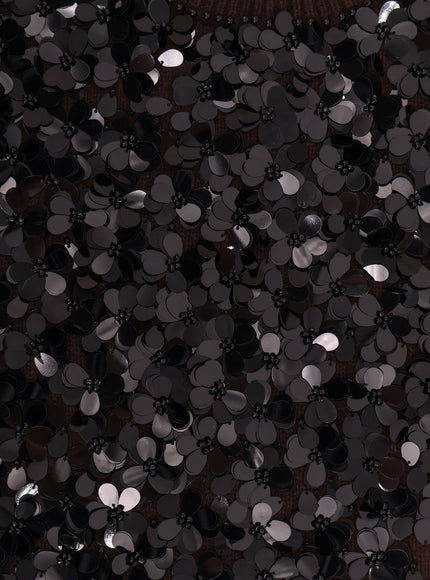 Semicouture Wool And Cashmere Vest With Sequins