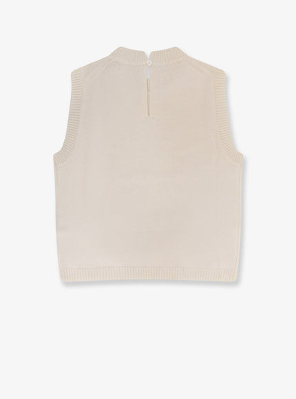 Semicouture Wool And Cashmere Vest