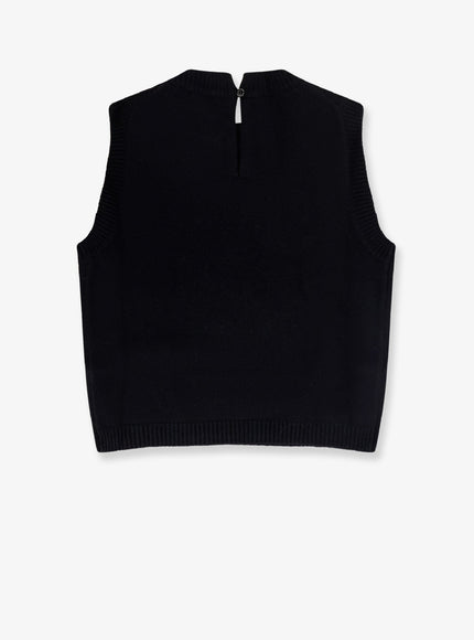 Semicouture Wool And Cashmere Vest