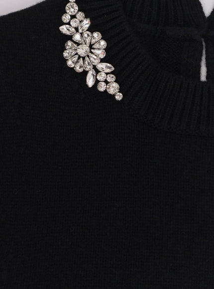 Semicouture Wool And Cashmere Vest