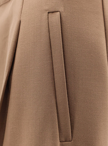 Semicouture Virgin Wool Blend Trousers