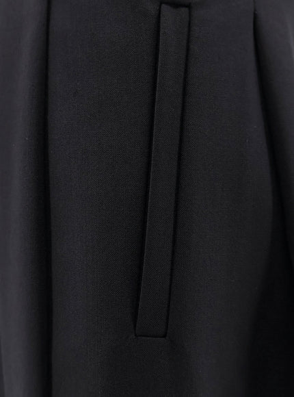 Semicouture Virgin Wool Blend Trousers