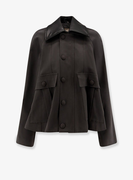 Semicouture Cotton Caban Antracite