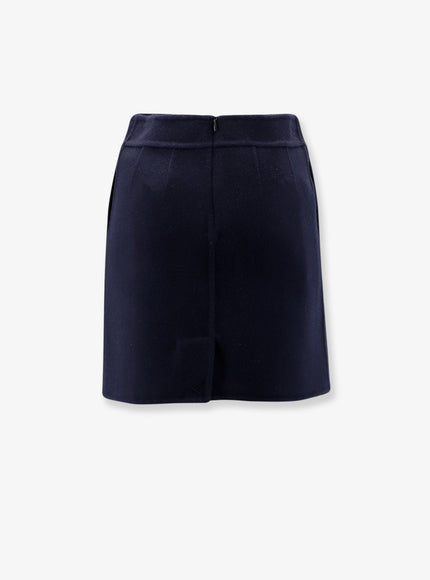 Semicouture Wool Mini Skirt