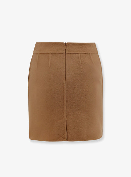 Semicouture Wool Mini Skirt